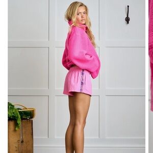 Pink dairy boy shorts